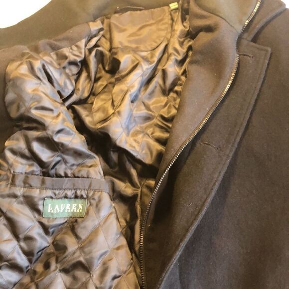 LAUREN RALPH LAUREN Men's Wool Blend Coat 58R Big Man's Coat. Used Warm Coat - Picture 6 of 16